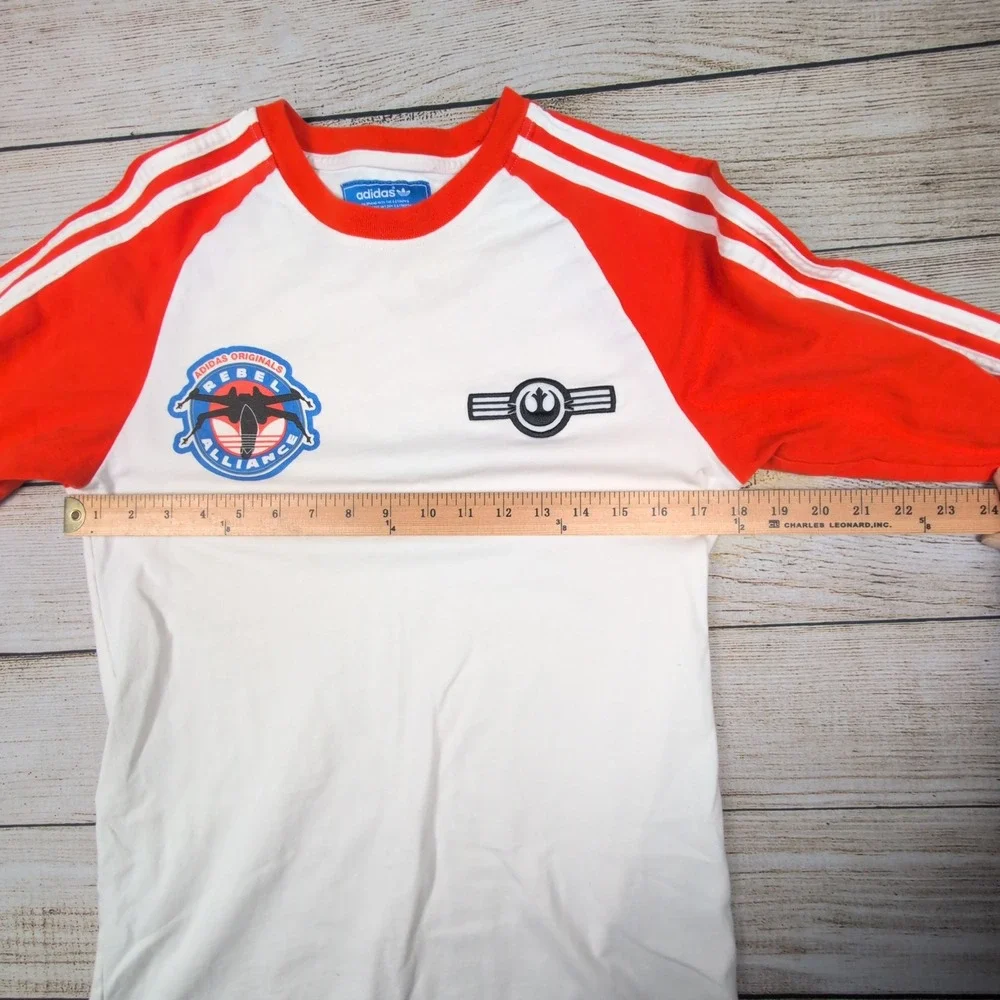 Adidas Star Wars Rebel Alliance Rogue Squadron Long Sleeve Shirt  Size‎ Small